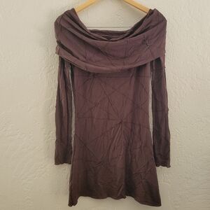 Carucci The Texture Cowl Tunic Size Small